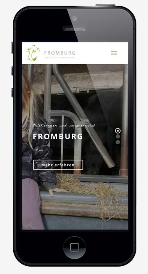 webdesign agentur trier projekt #19 smartphone