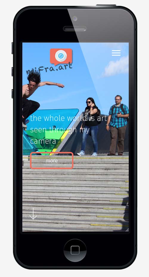 webdesign agentur trier projekt #23 smartphone