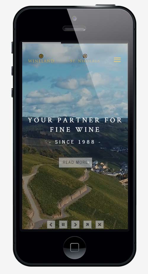 webdesign agentur trier projekt #24 smartphone