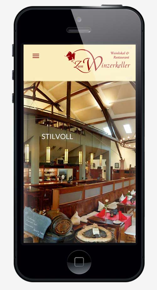 webdesign agentur trier projekt #25 smartphone
