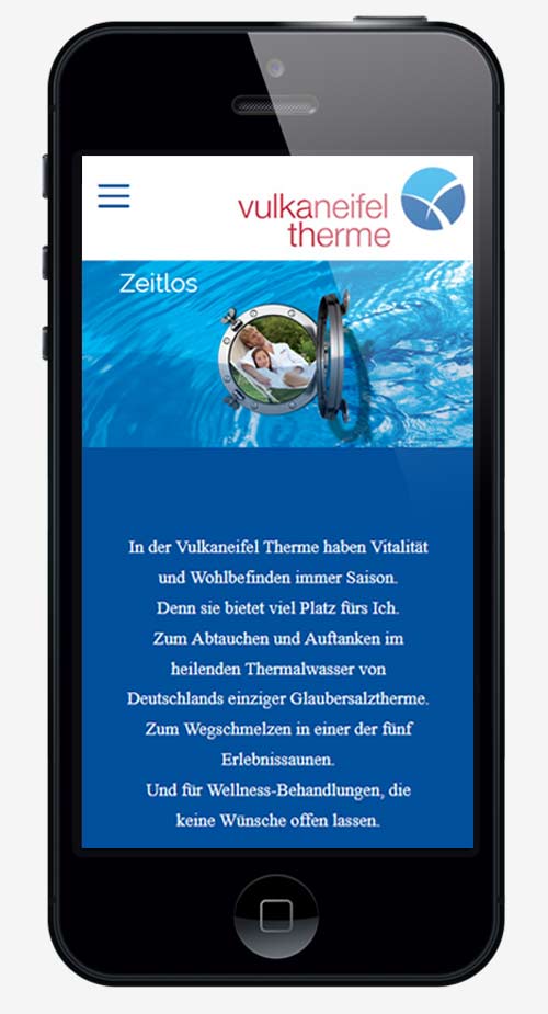 webdesign agentur trier projekt #31 smartphone