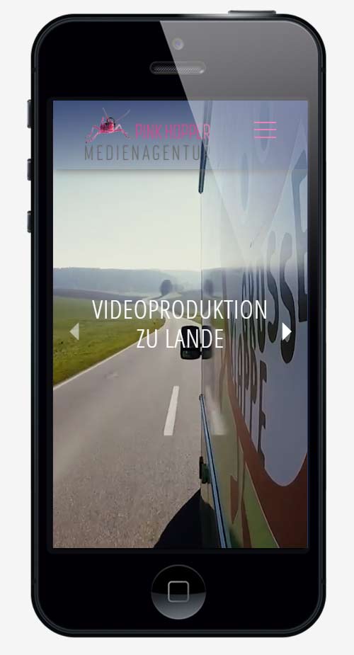 webdesign agentur trier projekt #39 smartphone