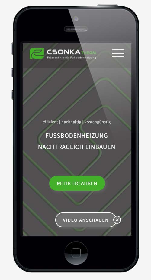 webdesign agentur trier projekt #45 smartphone