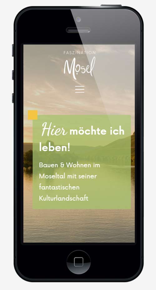 webdesign agentur trier projekt #49 smartphone