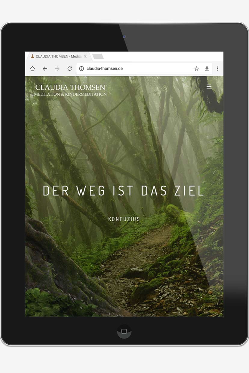 webdesign agentur trier projekt #10 tablet