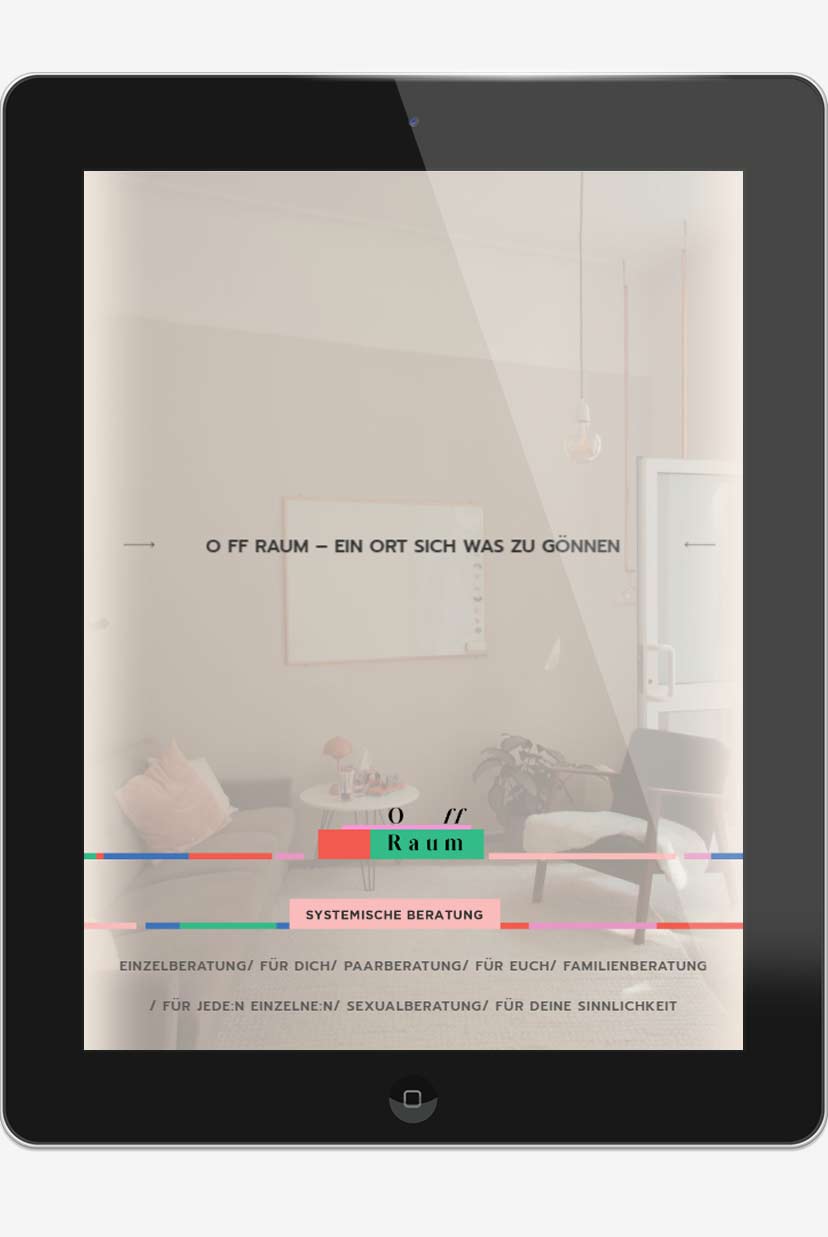 webdesign agentur trier projekt #51 tablet