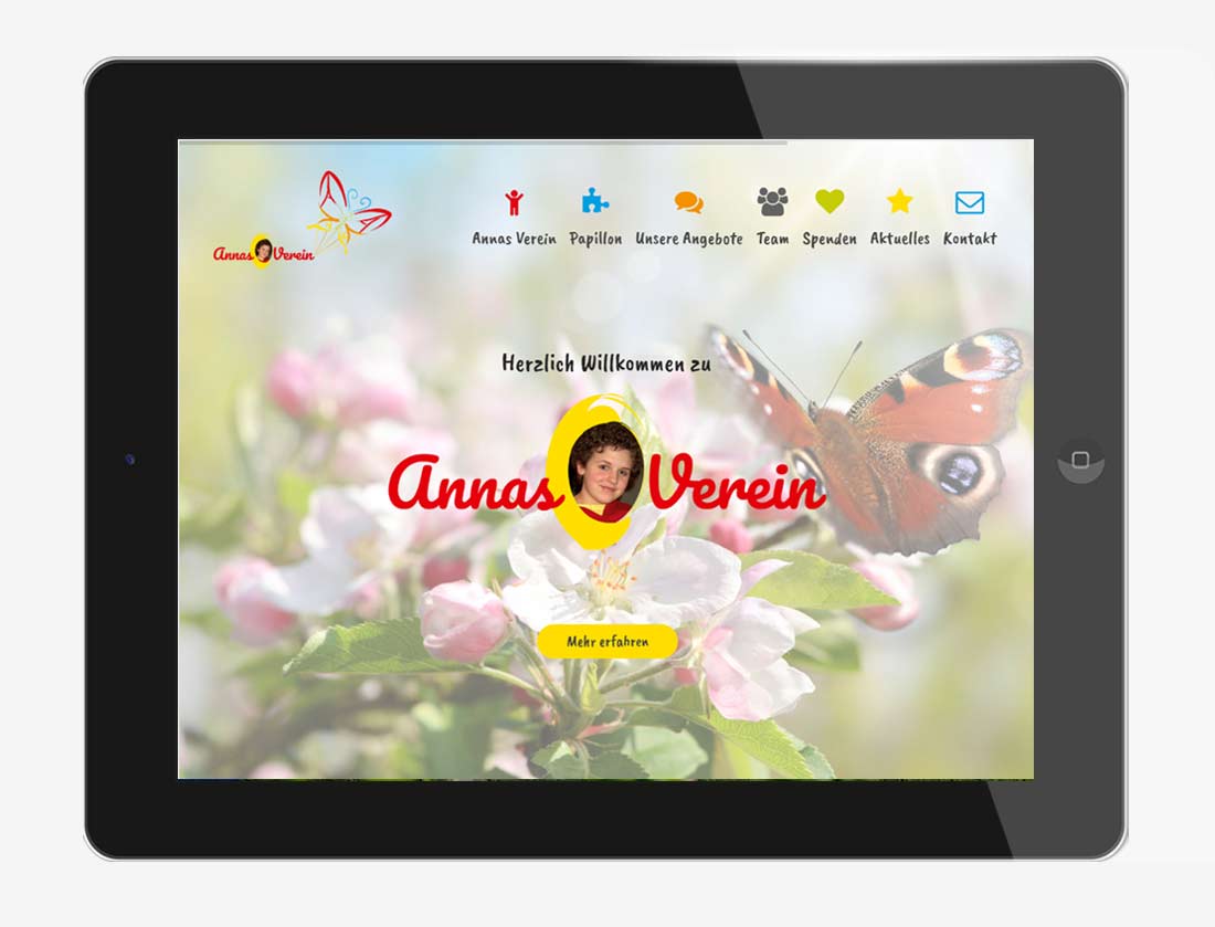 webdesign agentur trier projekt #20 tablet horizontal