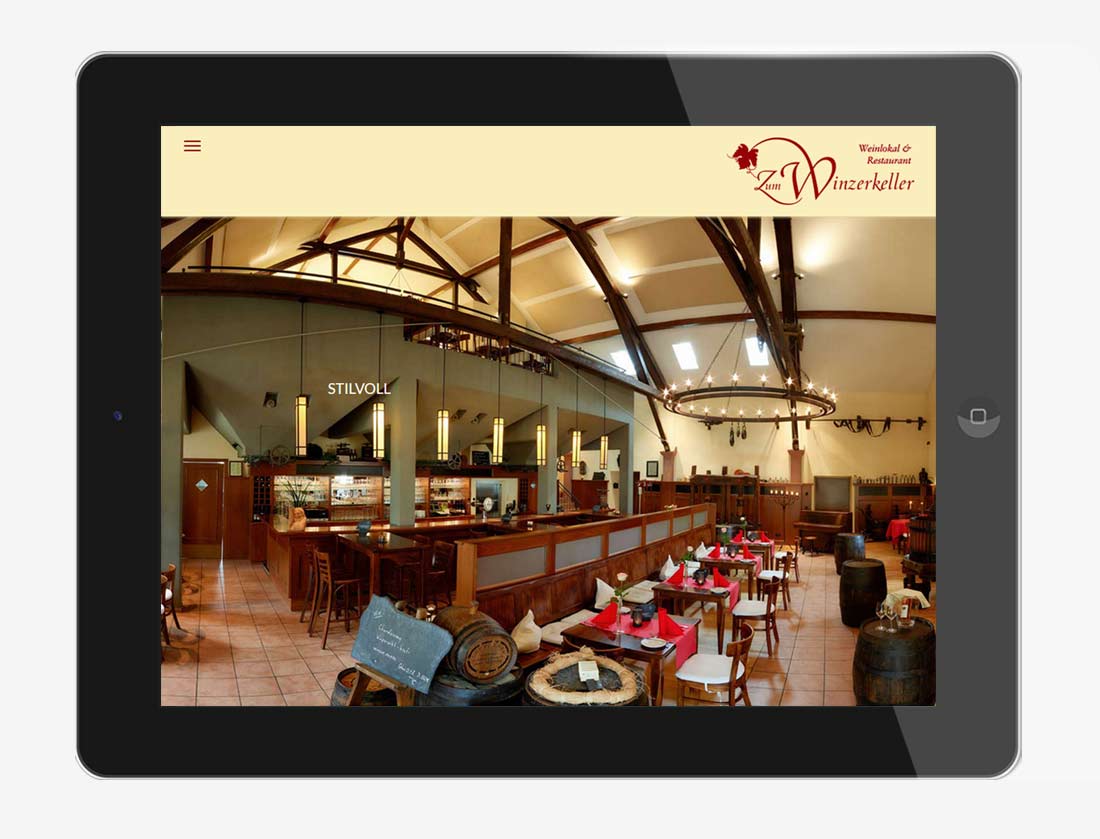 webdesign agentur trier projekt #25 tablet horizontal