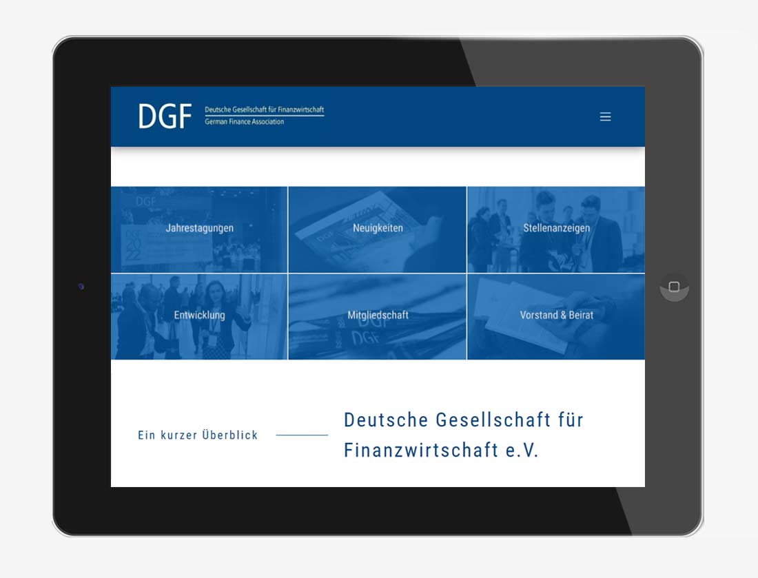 webdesign agentur trier projekt #44 tablet horizontal