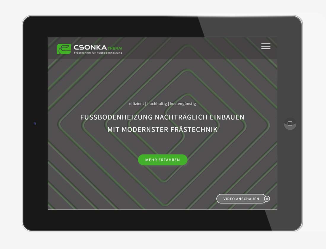 webdesign agentur trier projekt #45 tablet horizontal