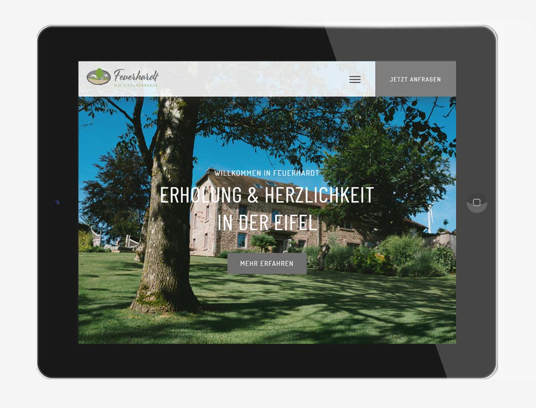 webdesign agentur trier projekt #47 tablet horizontal